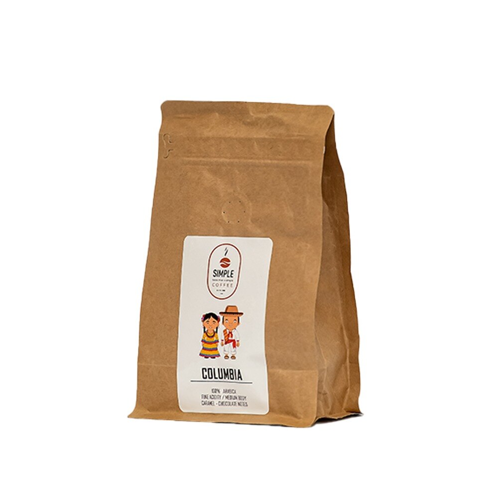 Cafea Specialitate Columbia SimpleCoffee 100% Arabica 500gr