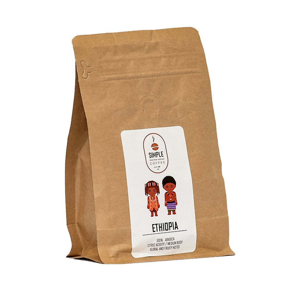Cafea Specialitate Ethiopia SimpleCoffee 250 gr 100% Arabica