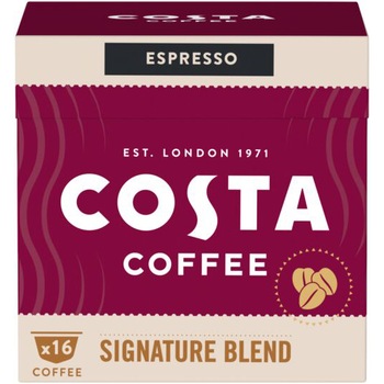 Capsule cafea Costa Signature Blend Espresso, compatibile Dolce Gusto, 16 capsule