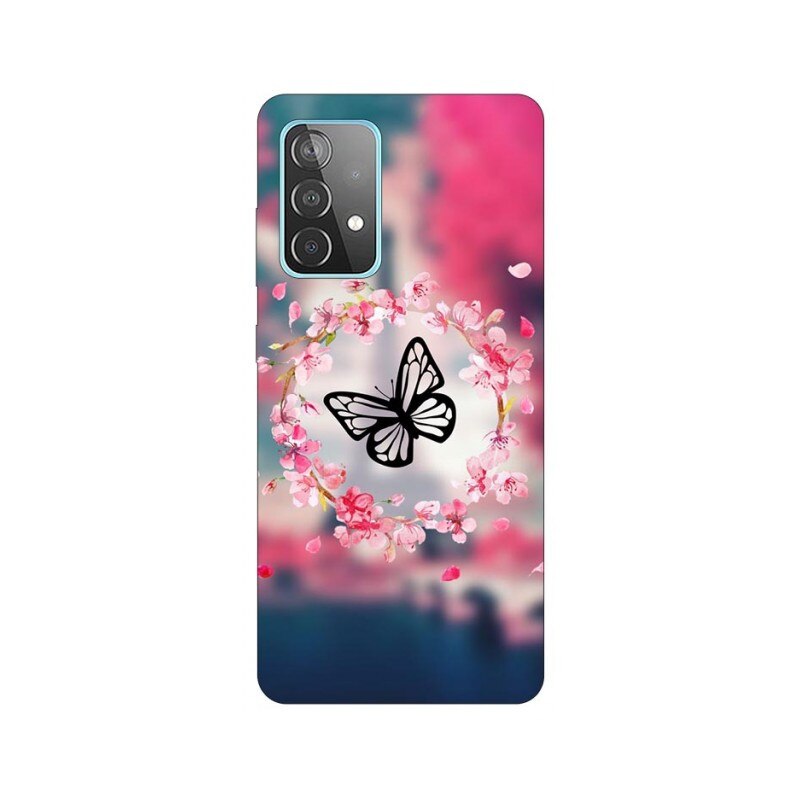 Husa Silicon Soft Upzz Print Compatibila Cu Samsung Galaxy A52s 5g Model Butterfly