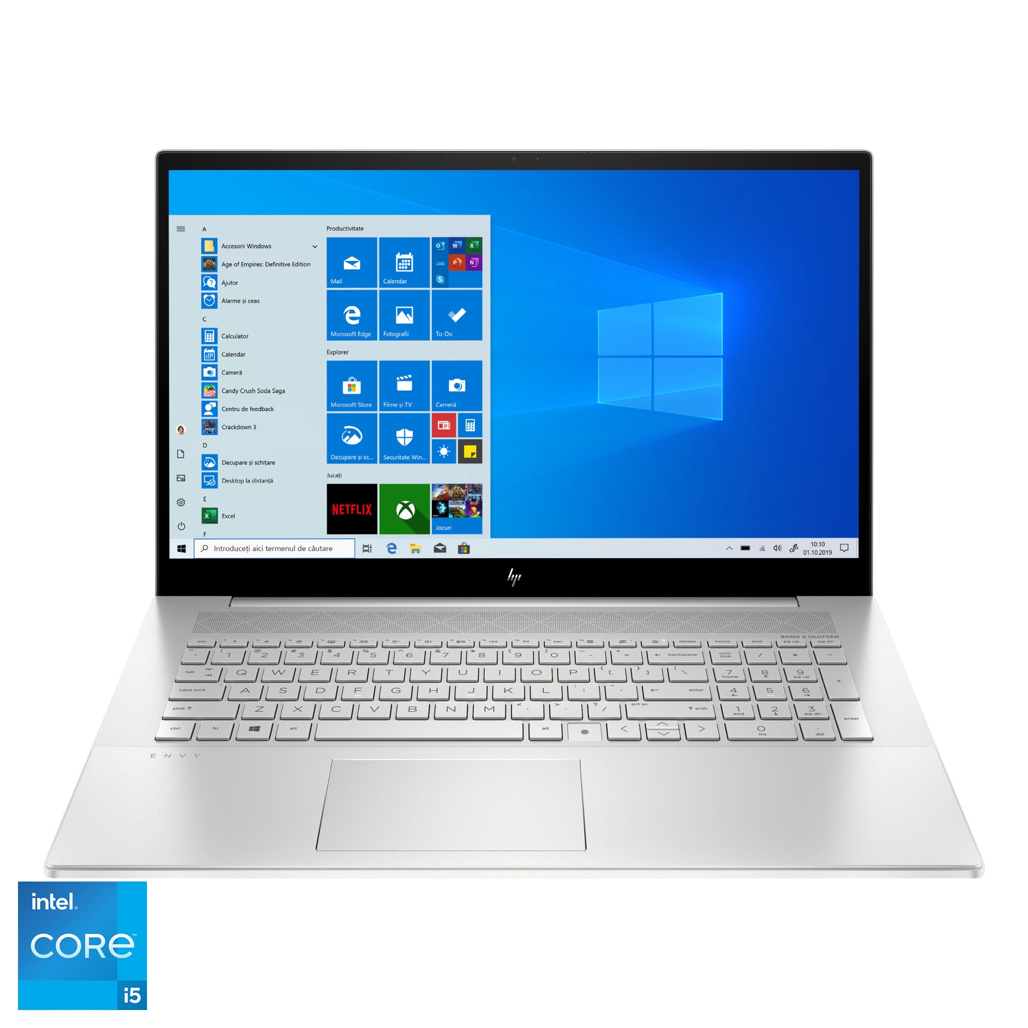 Laptop HP ENVY 17-cg1013nn cu procesor Intel® Core™ i5-1135G7 pana la 4.20 GHz, 17.3