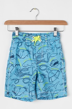 GAP, Pantaloni scurti de baie cu talie ajustabila, Albastru aqua/Verde, 130 CM GAP, Pantaloni scurti de baie cu talie ajustabila, Albastru aqua/Verde, 130 CM