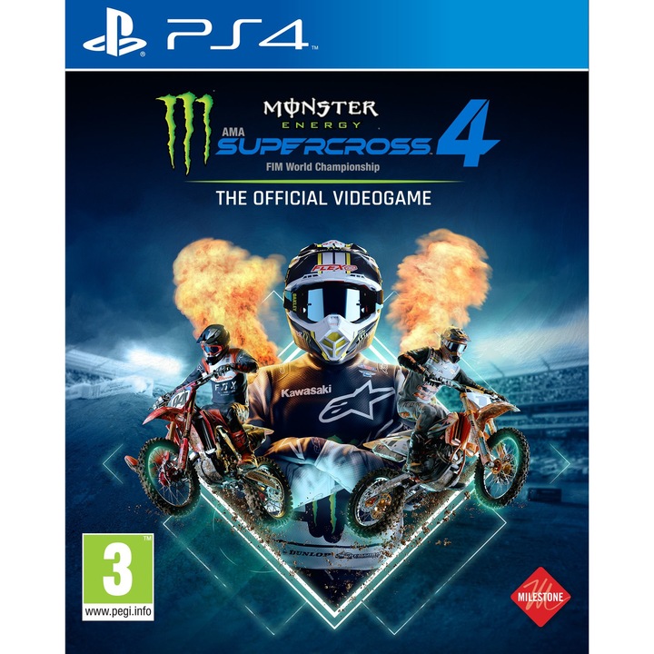 Joc Monster Energy Supercross 4 Pentru PlayStation 4