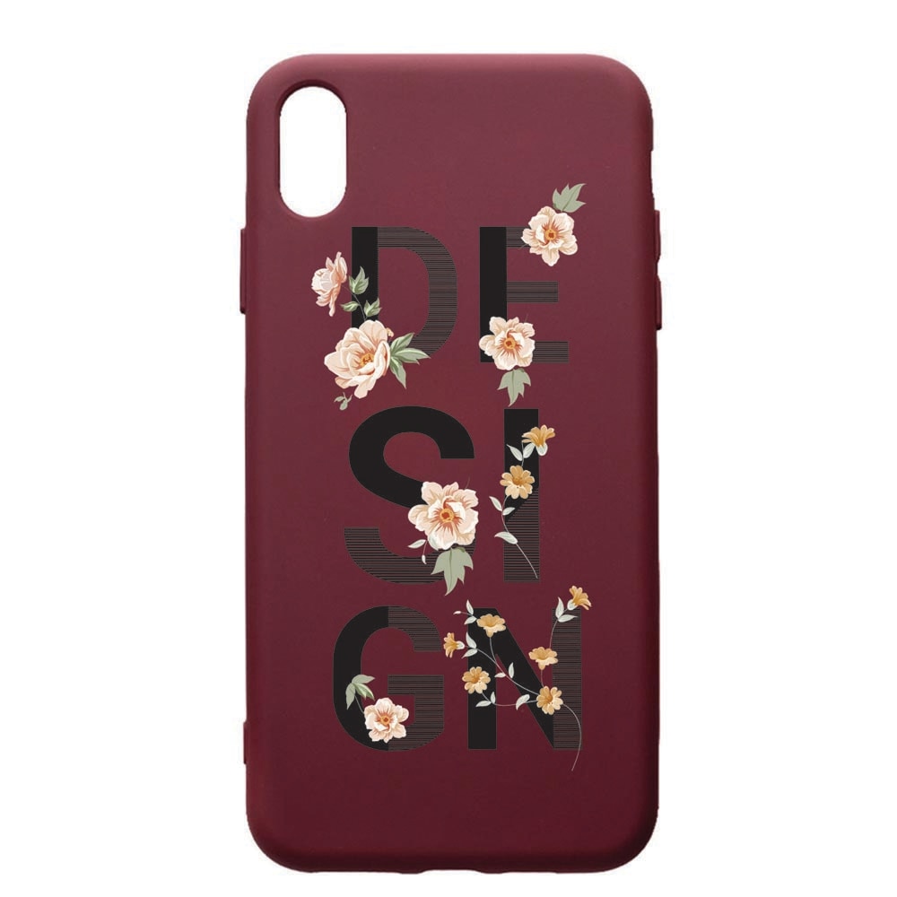 Husa Premium TPU compatibila cu Samsung Galaxy A10, Design, cu interiorul din material textil, protectie camera, Burgundy, PBR144