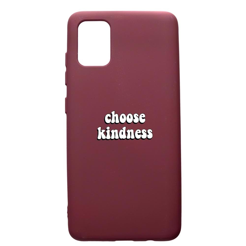 Husa Premium TPU compatibila cu Samsung Galaxy S20 Plus, Kidness, cu interiorul din material textil, protectie camera, Burgundy, PBR478