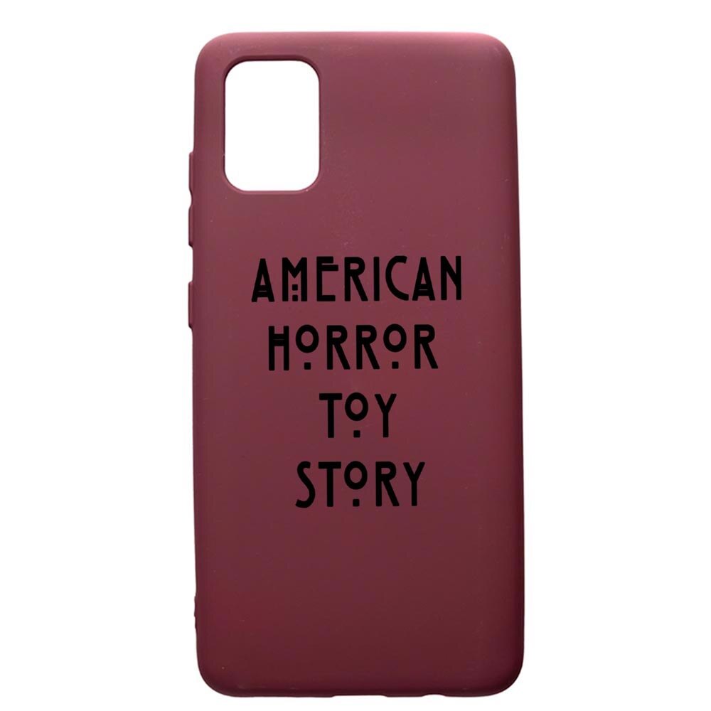 Husa Premium Silicon compatibila cu Samsung Galaxy S20 Plus, Toy Story, cu interiorul din material textil, protectie camera, Burgundy, PBR517