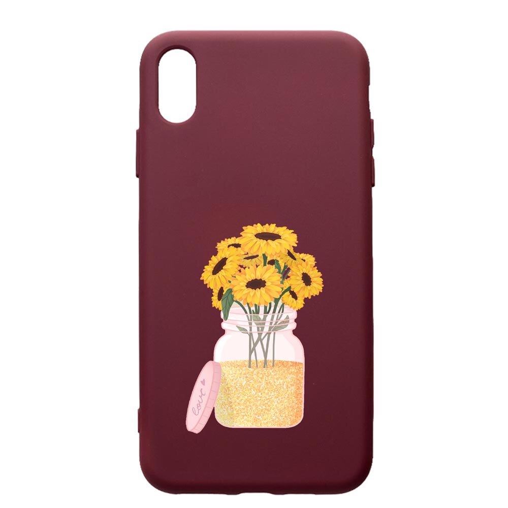Husa Premium Silicon compatibila cu Samsung Galaxy A10, SunFlower, cu interiorul din material textil, protectie camera, Burgundy, PBR639