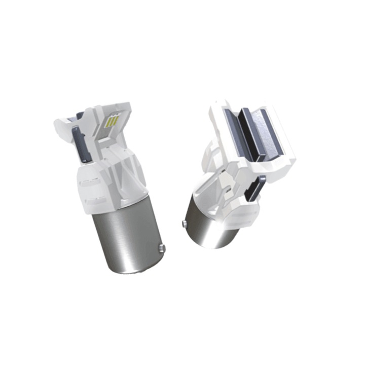2 LED-es izzókészlet tolatáshoz vagy autó nappali menetfényekhez Osram LEDriving SL 6000k hideg fehér P21W BA15s 12V 7506DWP-02B