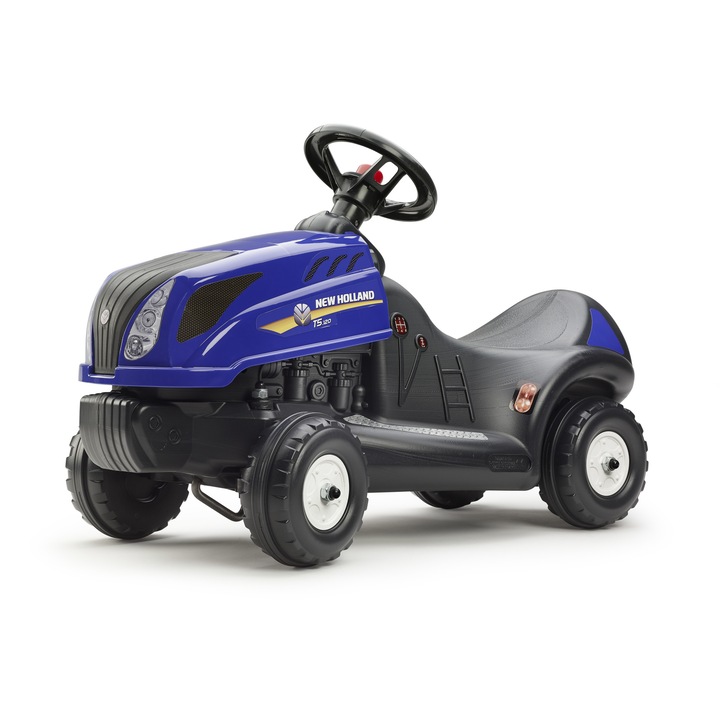 Играчка Falk,Бебешки трактор New Holland, син