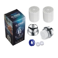 filtru de apa premium pentru dus cu 15 stagii de filtrare3 rezerve aquatal vitamina c kdf elimina metalele grele clorul mirosurile imagen 28_0_
0