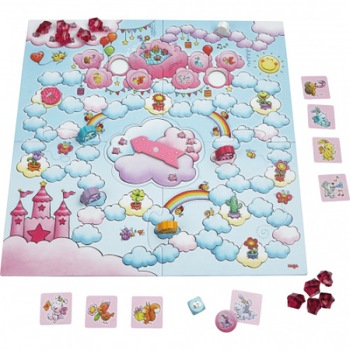 Joc interactiv, Unicorn Glitterluck - Petrecerea lui Rosalie, Haba, 4 ani+ Joc interactiv, Unicorn Glitterluck - Petrecerea lui Rosalie, Haba, 4 ani+