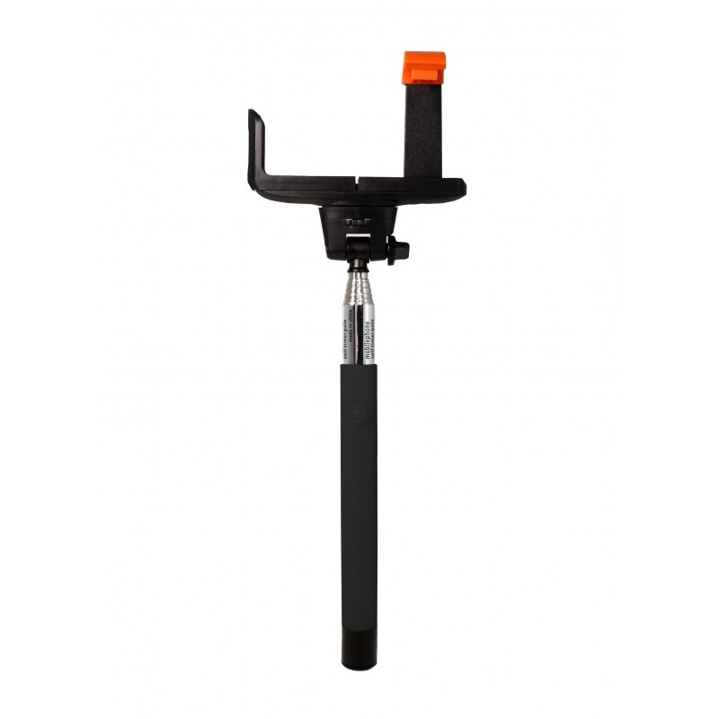Selfie stick bluetooth LED Sound, Compatibilitate Android si iOS, Negru