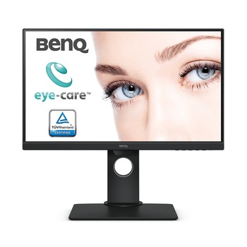 Monitor BenQ BL2480T, 23.8", IPS, Full HD, VGA, HDMI, DisplayPort, 5 ms, Pivot, Difuzoare, Negru