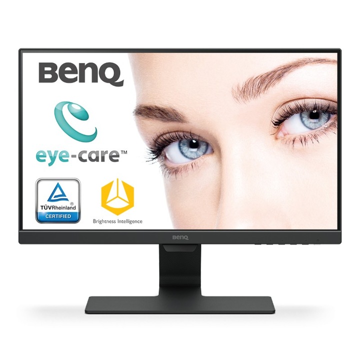 Монитор BenQ 21.5", VA, Full HD, HDMI, 60Hz, 5ms, Vesa, Черен, GW2280