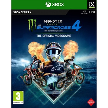 Joc Monster Energy Supercross 4 Pentru Xbox Series X Joc Monster Energy Supercross 4 Pentru Xbox Series X