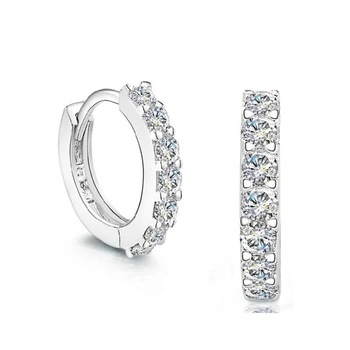 Cercei din argint, ADM, Shiny Crystals, 925 Cercei din argint, ADM, Shiny Crystals, 925