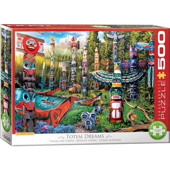Puzzle Eurographics - Totem Dreams, 500 piese XXL (6500-5361) Puzzle Eurographics - Totem Dreams, 500 piese XXL (6500-5361)