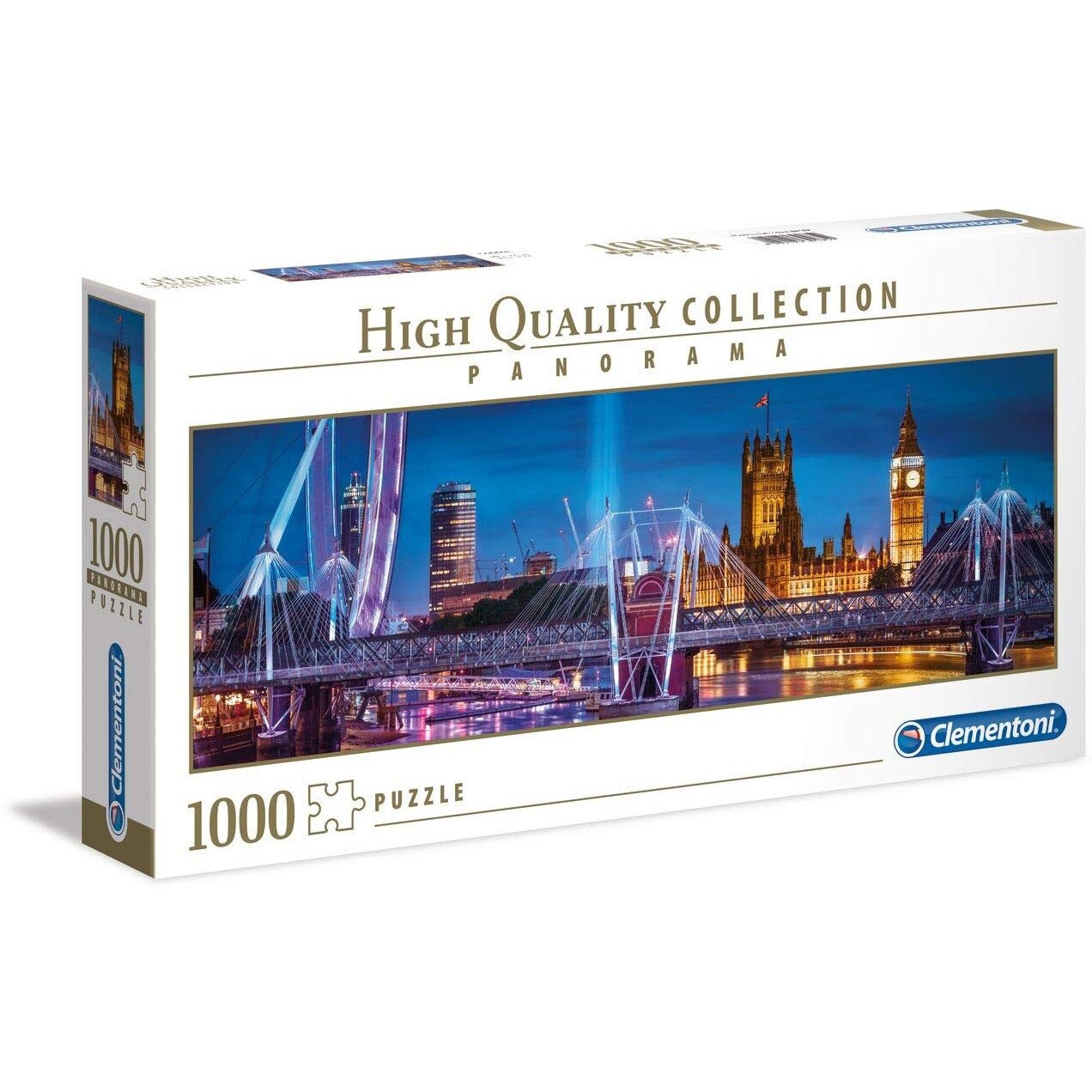 Puzzle panoramic Clementoni - London, 1.000 piese (39485)
