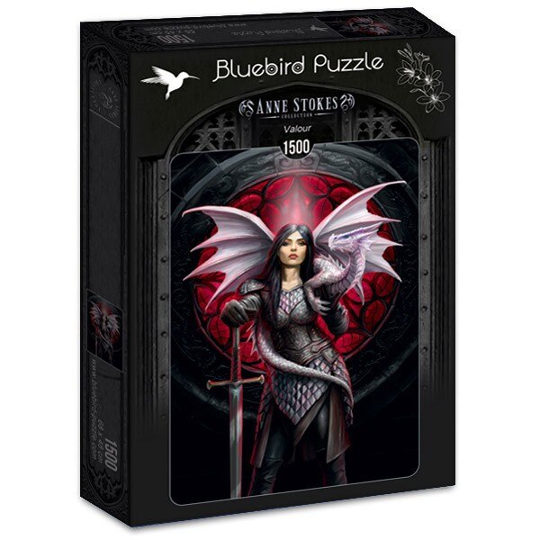 Puzzle Bluebird - Anne Stokes: Valour, 1500 piese (70441)