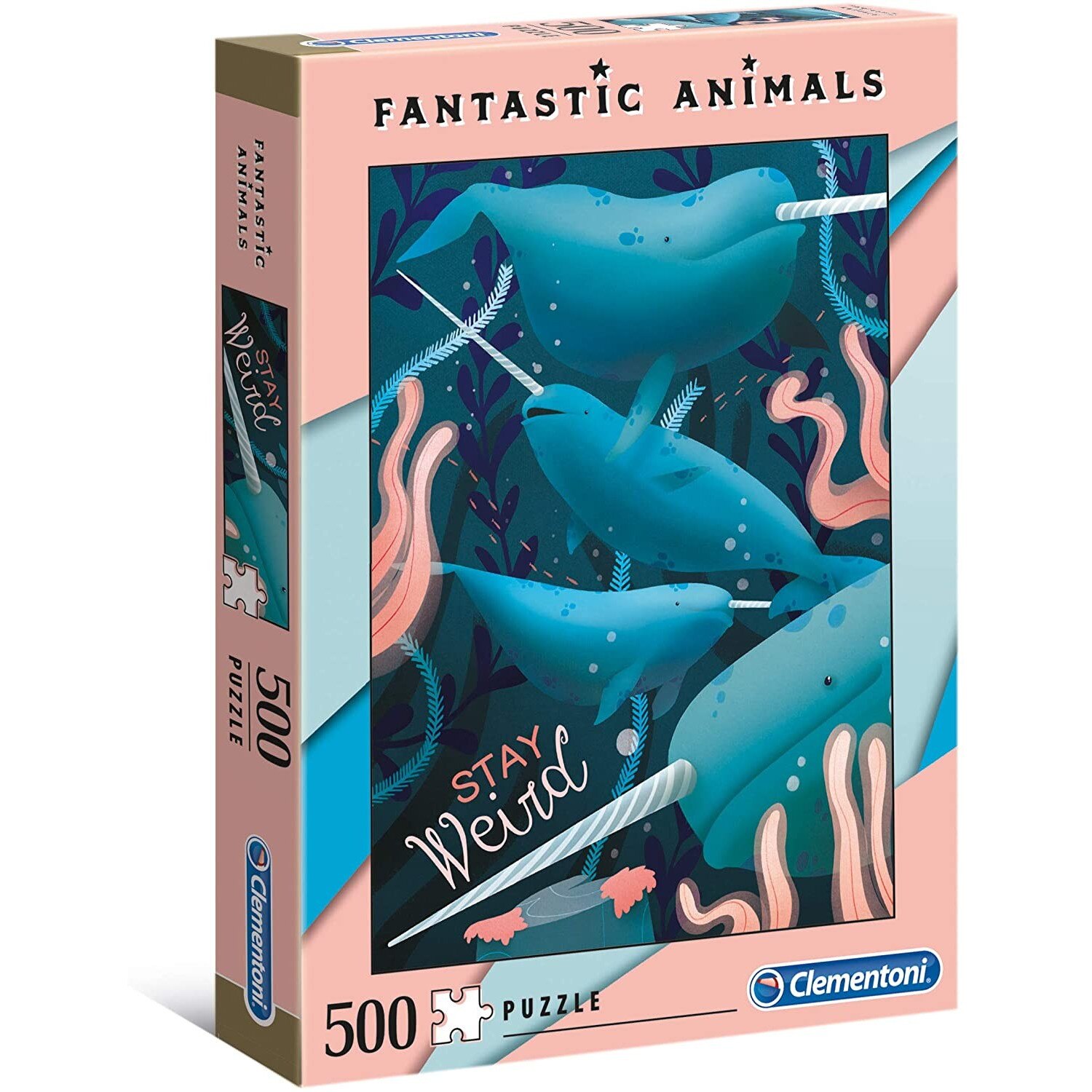 Puzzle Clementoni - Fantastic Animals, 500 piese (35070)