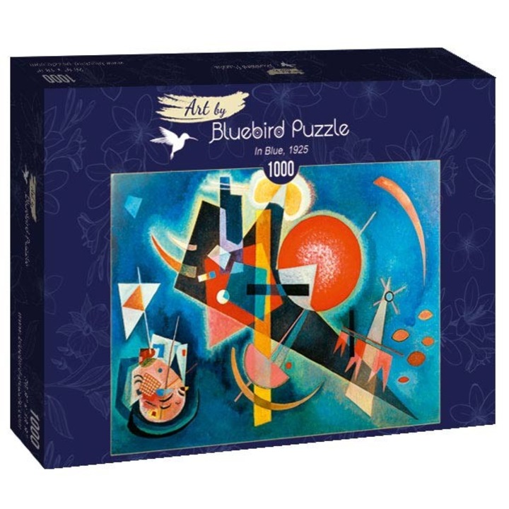 Пъзел Bluebird - Василий Кандински: Кандински - В синьо, 1925 г., 1000 части (60021)