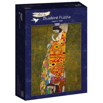 Puzzle Bluebird - Gustav Klimt, Hope II 1908, 1000 piese Puzzle Bluebird - Gustav Klimt, Hope II 1908, 1000 piese