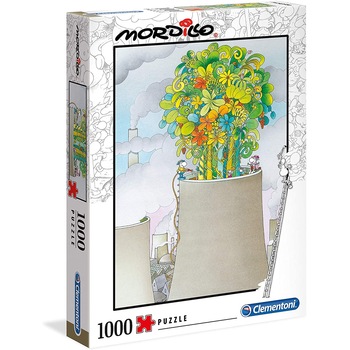 Puzzle Clementoni - Guillermo Mordillo: The Cure, 1.000 piese (39535) Puzzle Clementoni - Guillermo Mordillo: The Cure, 1.000 piese (39535)