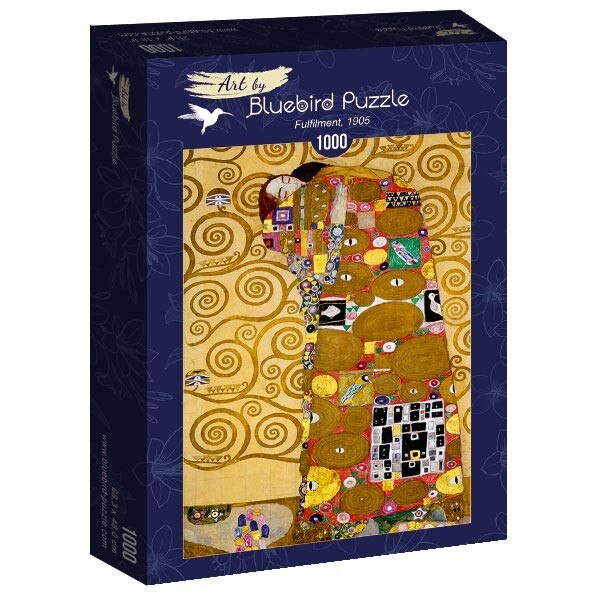 Puzzle Bluebird - Gustav Klimt, Fulfilment 1905, 1000 piese