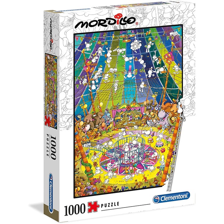 CLEMENTONI 1000 el. Mordillo Pokaz (39536) [PUZZLE]