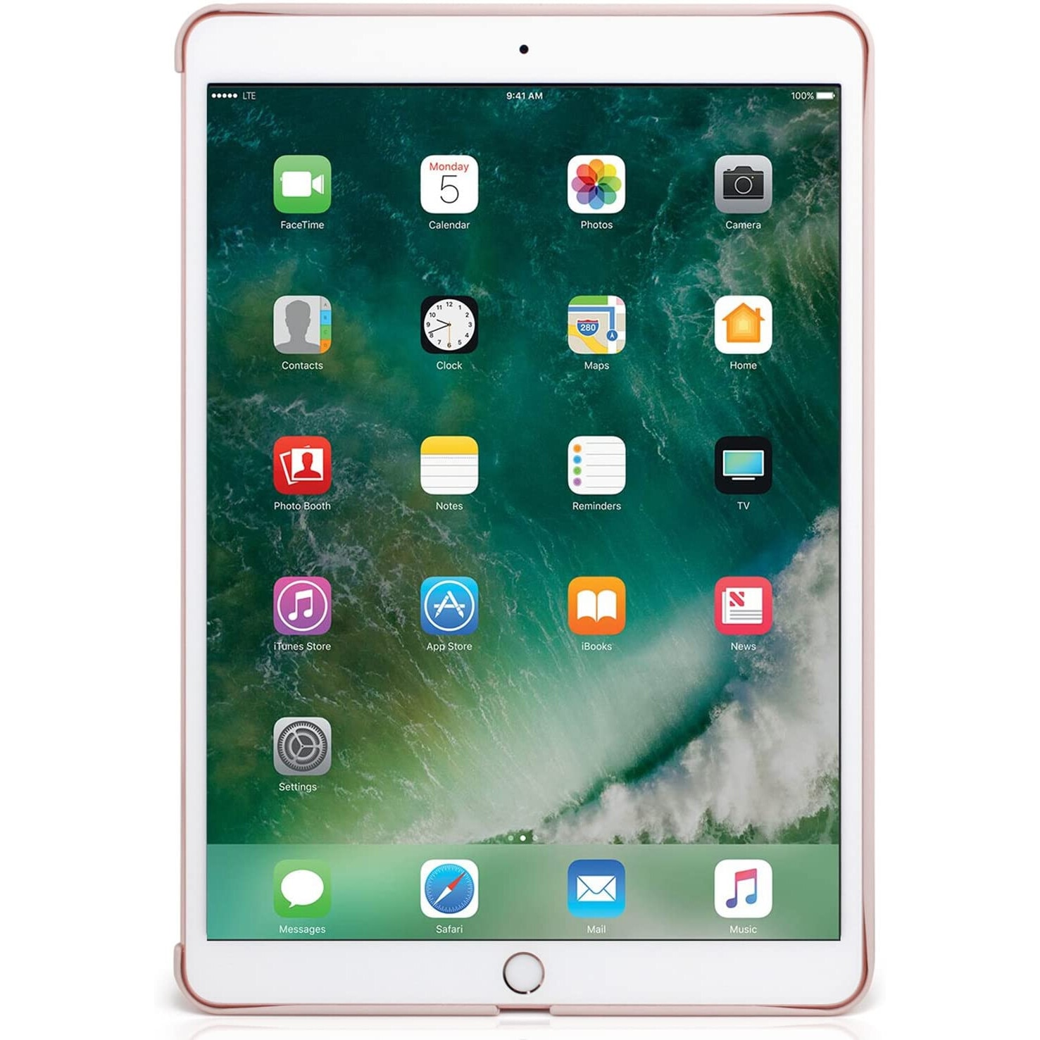 Husa pentru iPad 9.7 2018, KHOMO, Roz pal