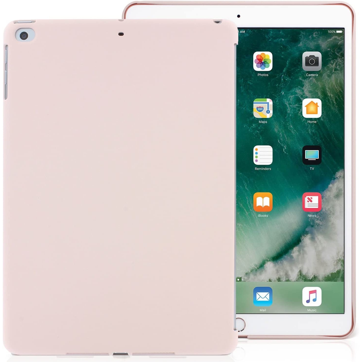 Husa pentru iPad 9.7 2018, KHOMO, Roz pal