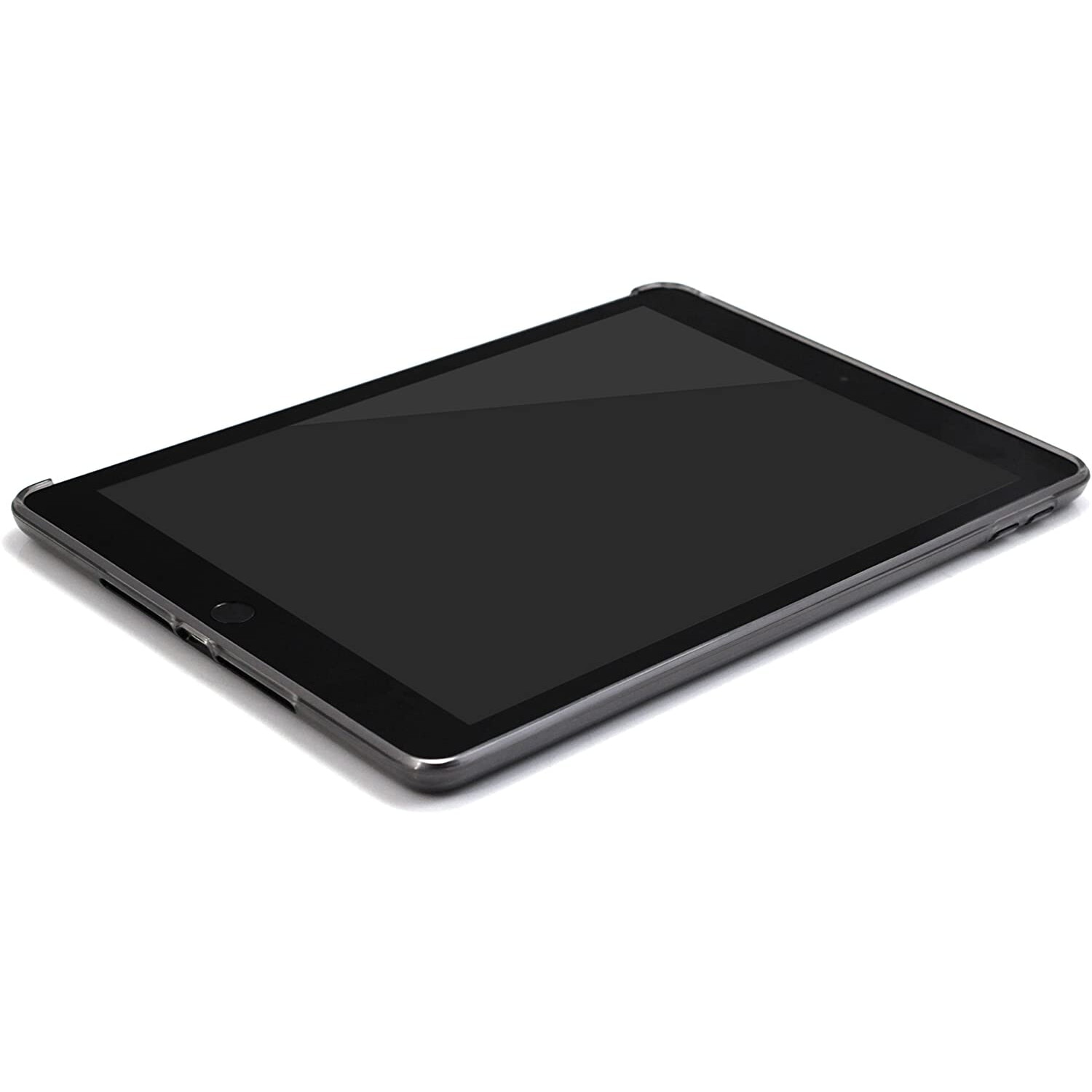 Husa de protectie pentru iPad 9.7 2017/2018, Khomo, Companion, Gri/Transparent
