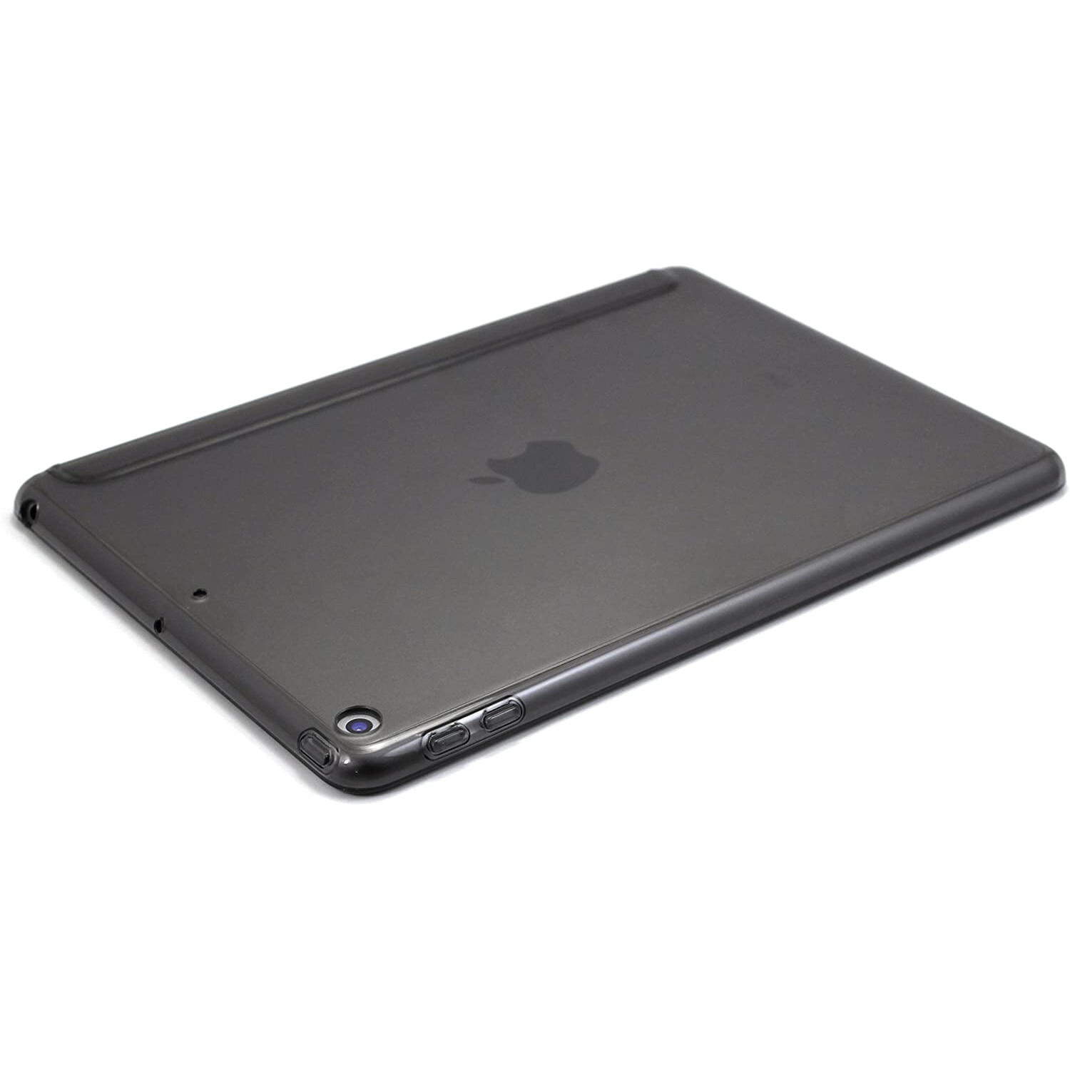 Husa de protectie pentru iPad 9.7 2017/2018, Khomo, Companion, Gri/Transparent