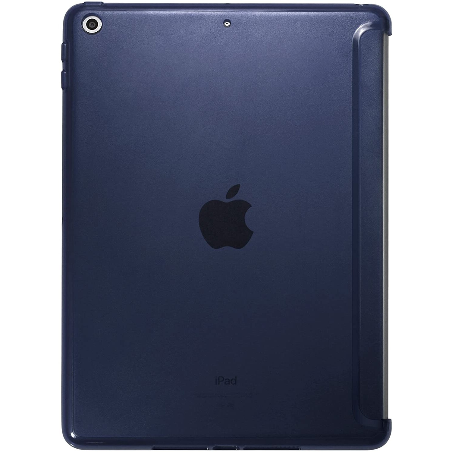 Husa de protectie pentru iPad 9.7 2017/2018, Khomo, Companion, Bleumarin/Transparent
