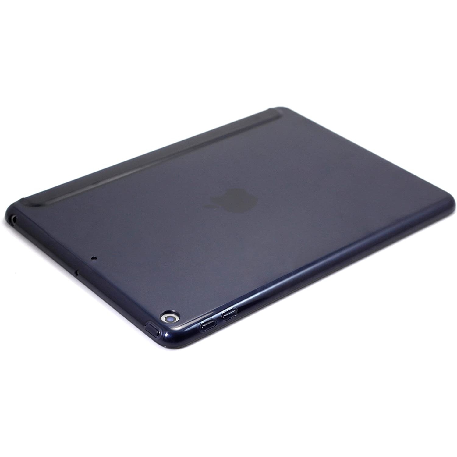 Husa de protectie pentru iPad 9.7 2017/2018, Khomo, Companion, Bleumarin/Transparent
