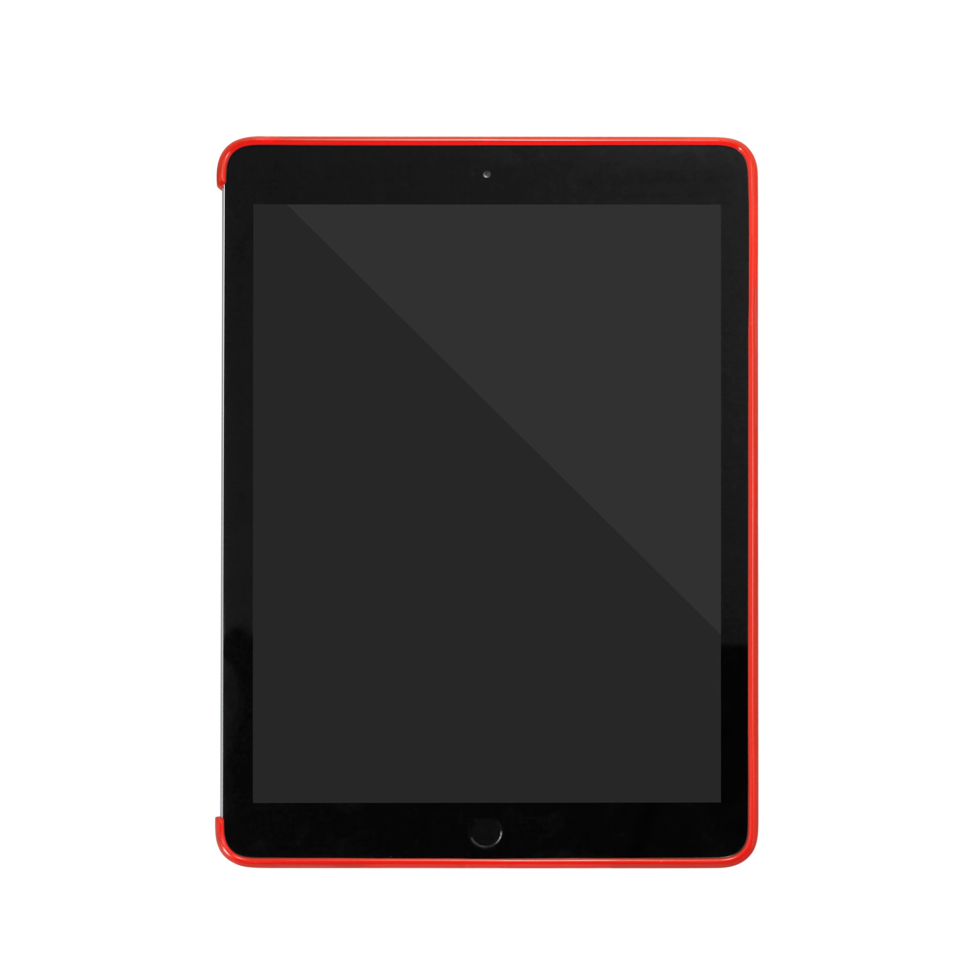 Husa de protectie pentru iPad 9.7 2017/2018, Khomo, Companion, Rosu/Transparent