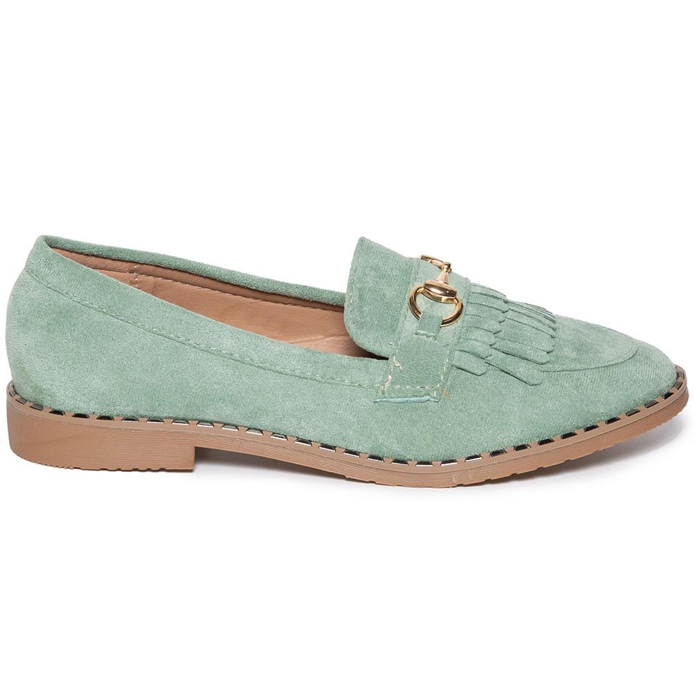 Pantofi dama Ines, Verde, Verde