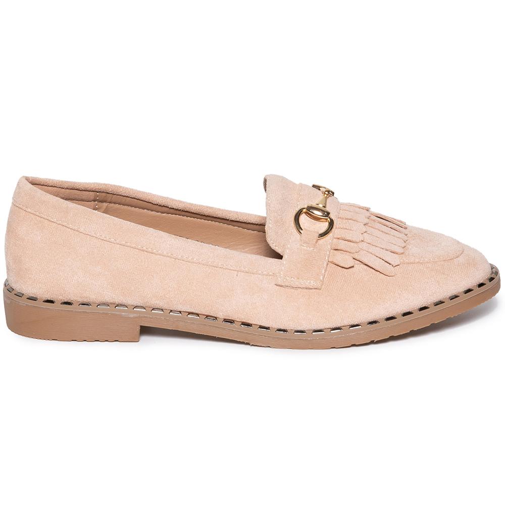 Pantofi dama Ines, Bej, Bej