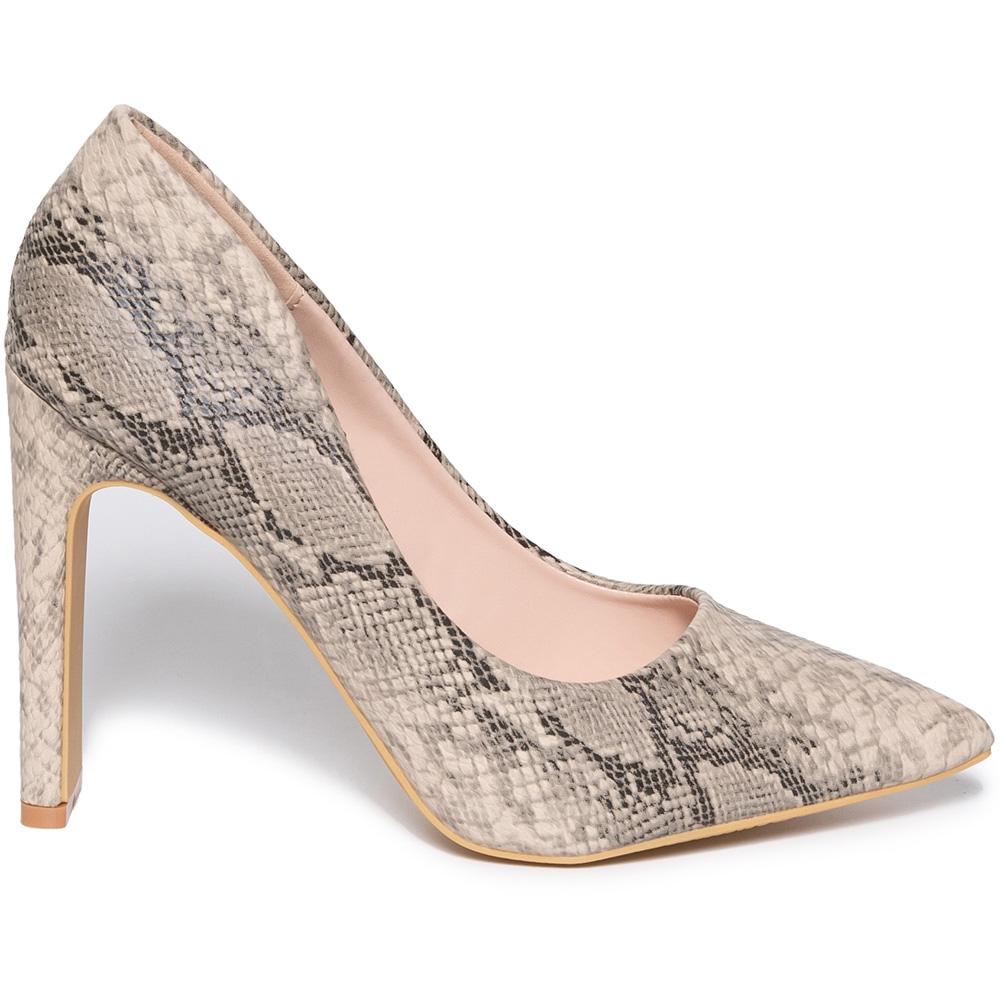 Pantofi dama Nessa, Bej, Bej