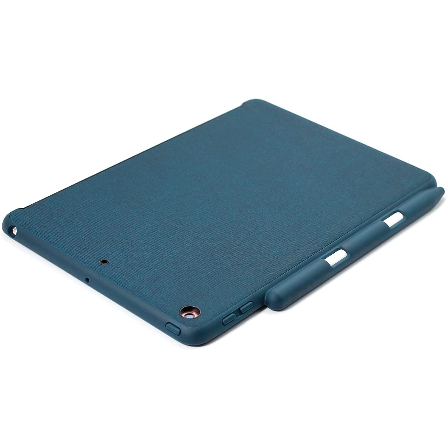 Husa de protectie pentru iPad 9.7 2017/2018, Khomo, Suport pix, Albastru