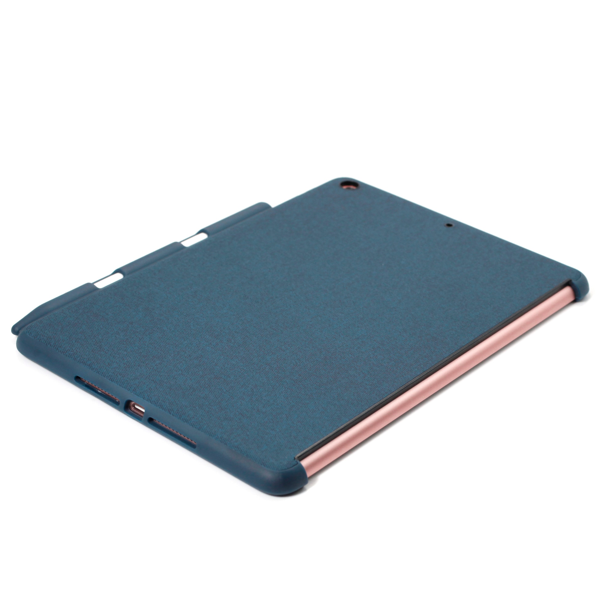 Husa de protectie pentru iPad 9.7 2017/2018, Khomo, Suport pix, Albastru