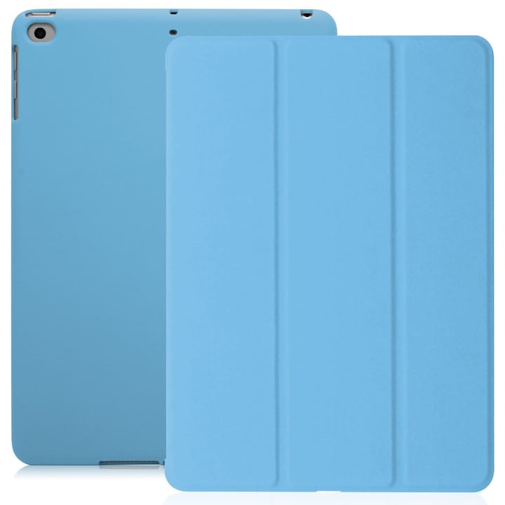 Husa de protectie iPad 9.7" 2017 KHOMO, Ultra subtire, Albastru deschis