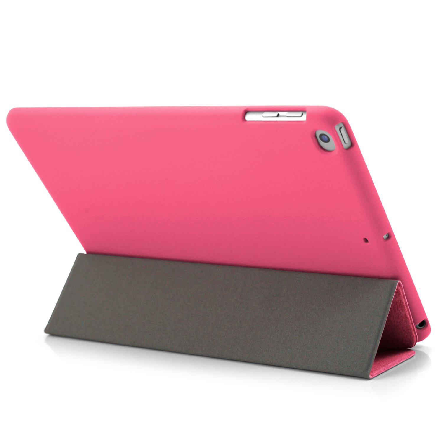 Husa de protectie iPad 9.7" 2017 KHOMO, Ultra subtire, Roz inchis