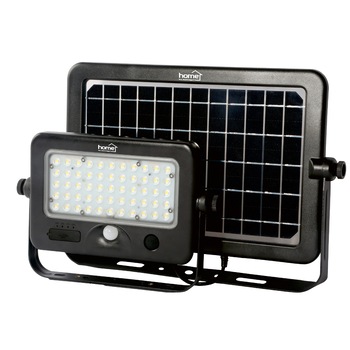 Proiector solar LED 10W, 1100lm cu senzor de miscare sau luminare continua, functie powerbank, acumulator 7200 mAh, IP65 Proiector solar LED 10W, 1100lm cu senzor de miscare sau luminare continua, functie powerbank, acumulator 7200 mAh, IP65