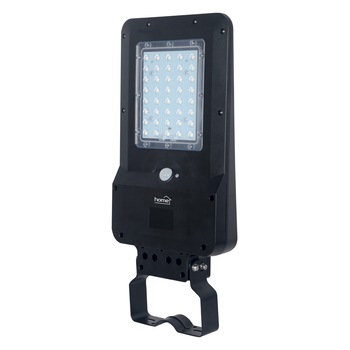 Corp iluminat stradal solar 15W LED, senzor miscare, acumulator 5400 mAh, 1600 lm, Home Corp iluminat stradal solar 15W LED, senzor miscare, acumulator 5400 mAh, 1600 lm, Home