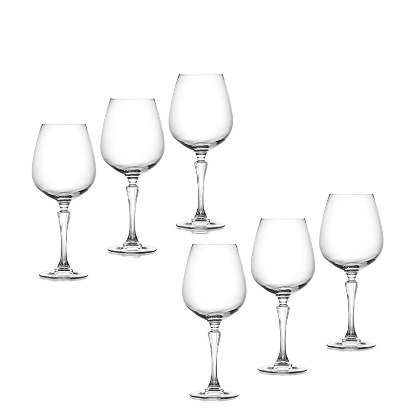 Set 6 pahare cristal de vin, 