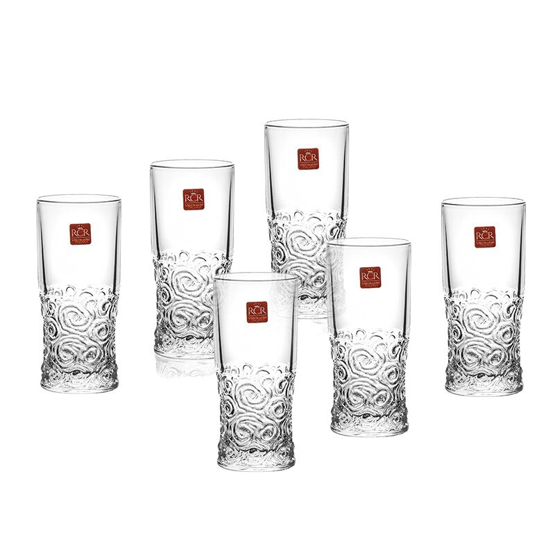 Set 6 pahare cristal de apa, 