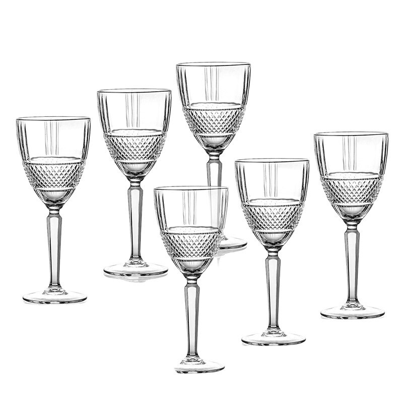 Set 6 pahare cristal de vin, 