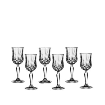 Set 6 pahare cristal de coniac,  Set 6 pahare cristal de coniac,