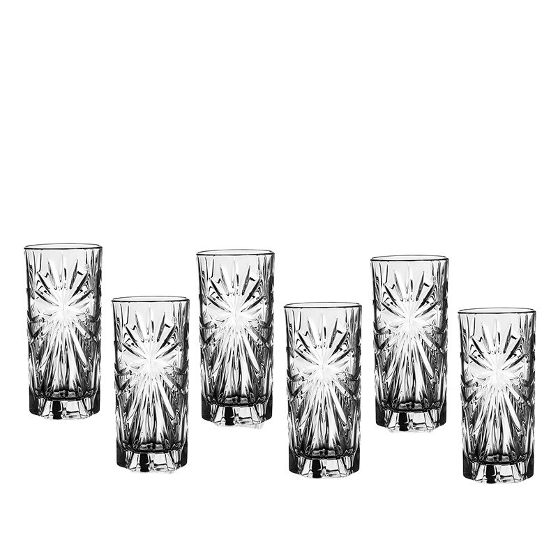 Set 6 pahare cristal de apa, 